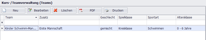 Wer gehört in welches Team und wer spielt in welcher Mannschaft? Organisieren Sie Ihre Mannschaften jetzt und machen Sie sich einen genauen Überblick über Altersgruppen, Spielklassen und viele weitere Faktoren. Legen Sie die Termine der Trainings fest und tragen Sie Spiele gegen andere Vereine ein.