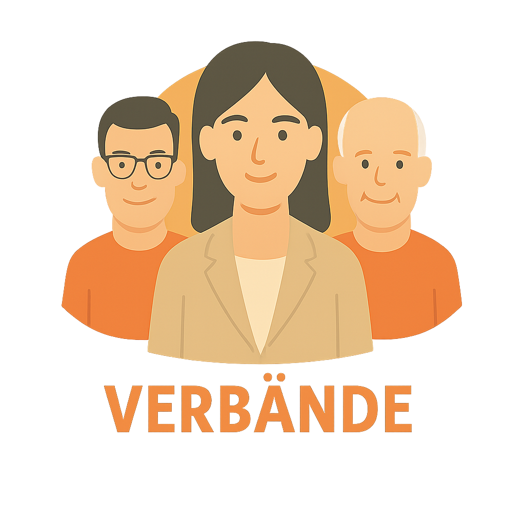 Illustration: Politische Verbände und Berufsverbände