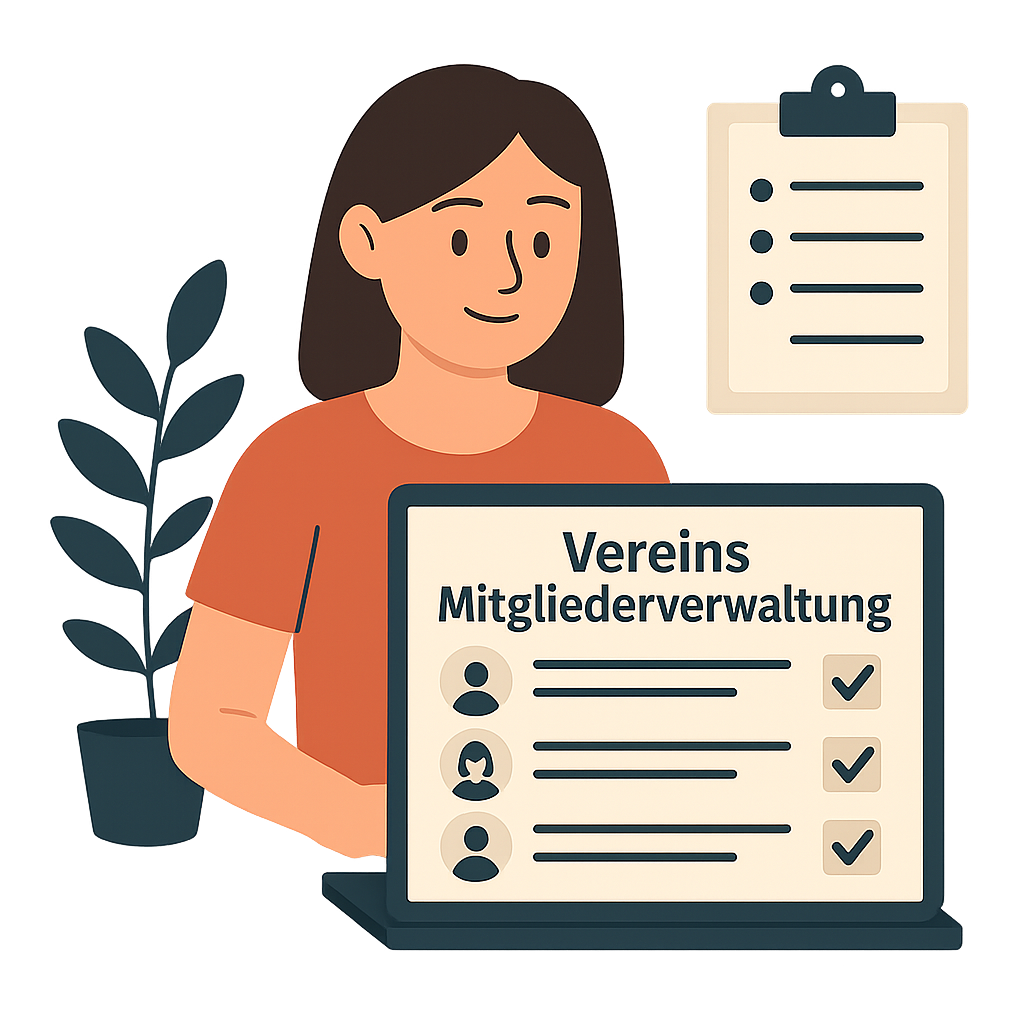 Illustration: Mitgliederverwaltung in SPG-Verein 4