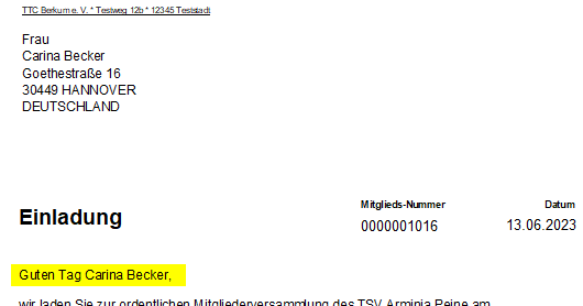 Briefanrede-Variable im List&Label-Brief