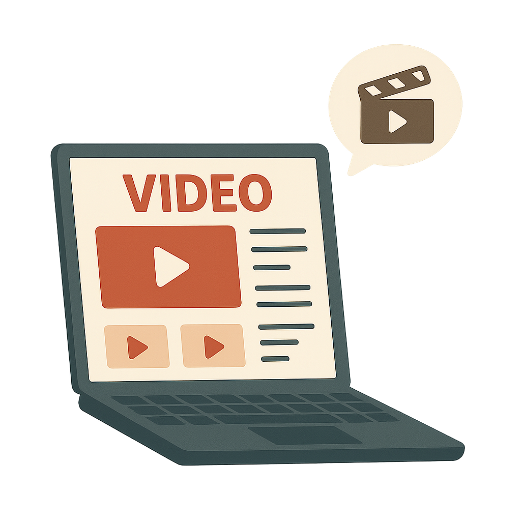 Videoportal mit Anleitungsvideos